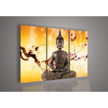 Arte moderna do óleo da pintura de Buddha da arte na lona para a decoração Home (BU-015)